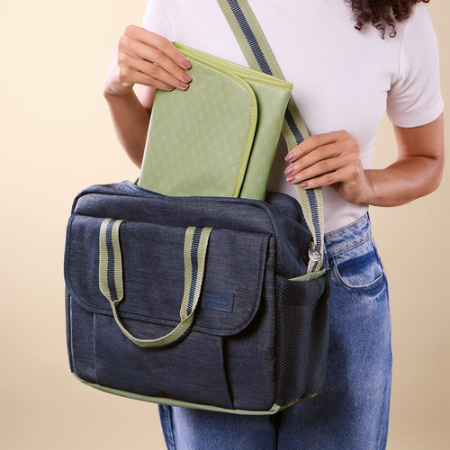 Presente Natura Mamãe E Bebê Bolsa Colonia Trocador 8 Itens