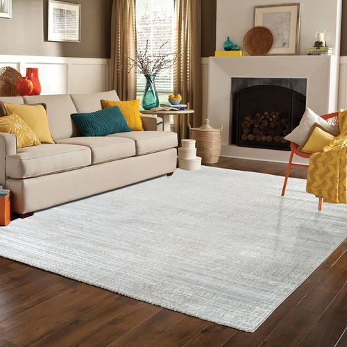 Tapete Hazz Maldivas 150x190cm Bege Para Sala E Quarto
