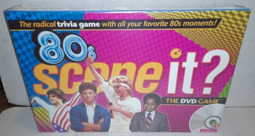 80s Scene It The Dvd Game Juego De Mesa Mattel 2009 (Usado)