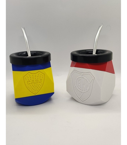Mate Equipos De Fútbol Impresos En 3d. Consulta Por El Tuyo!