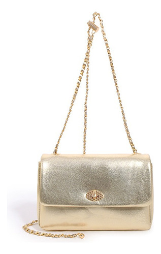 Elegante Bolso De Noche Tipo Bandolera Con Cierre De Cadena