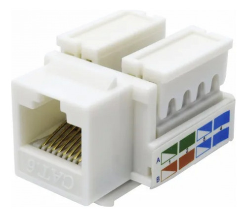 Jack Roseta Rj45 Cat 6e Autocrimpeable Conector De Red