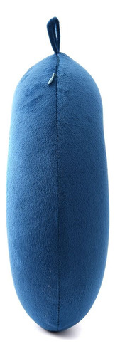 Almohada De Viaje Wanderlust Viscoelástica Memory Azul Azul