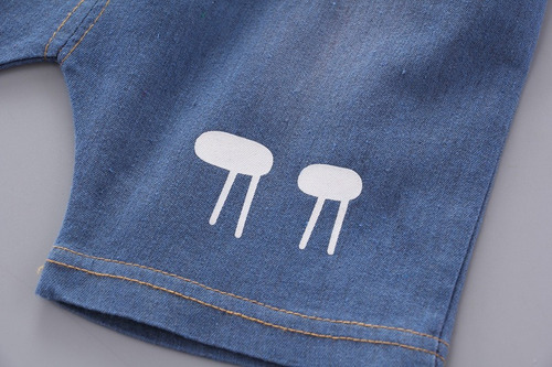 Conjuntos Para Bebe Niño Blusa Y Pantalones Ropa Verano Moda