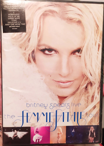 Dvd De Britney Spears, Live # The Femme Fatale Tour
