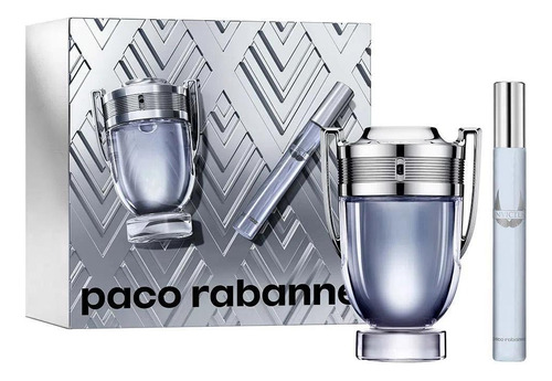 Kit Invictus Paco Rabanne Edt 50ml + Travel Spray 10ml