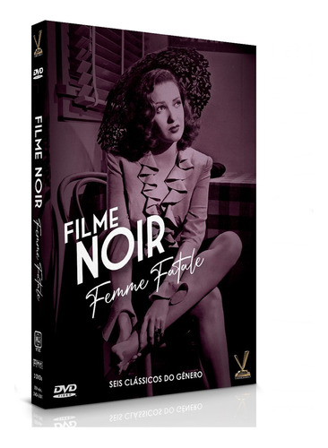 Dvd Filme Noir: Femme Fatale Vol 1 - Edição Limitada 7 Cards