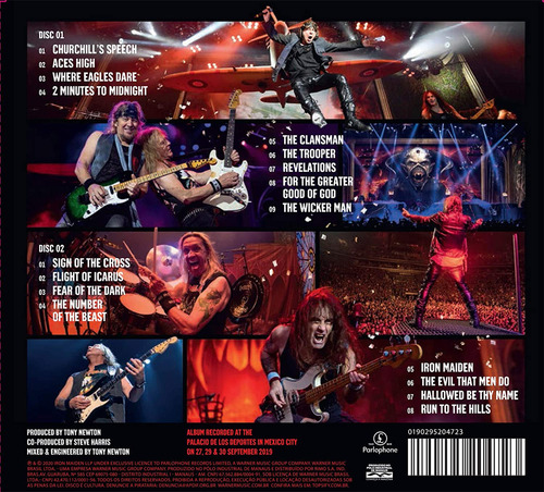 Cd Heavy Metal Iron Maiden - Legacy Of The Beast Duplo