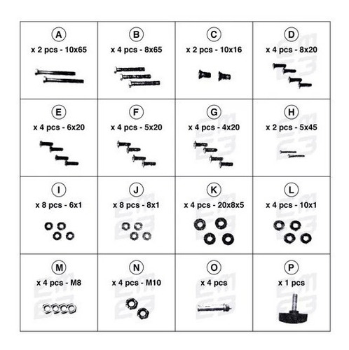 Imagen 6 de 7 de Soporte Techo Ajustable De 20 A 60 Pulgadas Tv