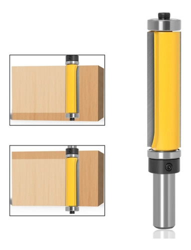 Broca Copiadora - Perfiladora De Router Con Doble Balero 1/2