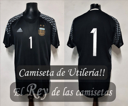 Camiseta Arquero Argentina Utileria 2017 Adizero Tremenda!!