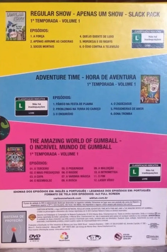Imagem 1 de 1 de Box Dvds Original Horas De Aventura Frete Grátis .