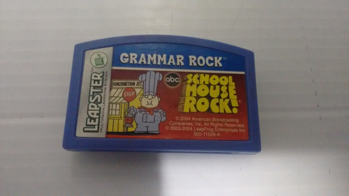 School House Rock! Para Leapster,funcionando Perfectamente