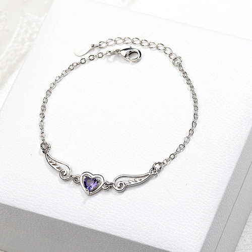 B Pulsera De Corazón De Diálogo Dianosa San Valentín