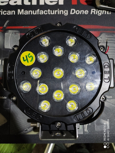 Faro Led 51w, Tipo Arb 17 Leds, 7 Pulgadas 4x4 