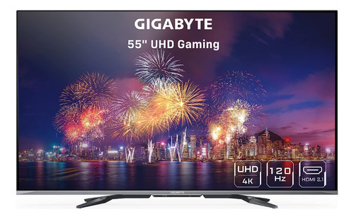 Gigabyte S55u Monitor Gamer Uhd 4k Pro 120hz Streaming 55''