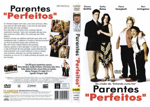 Parentes Perfeitos Neve Campbell Dvd Original Novo Lacrado | MercadoLivre