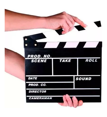 Claqueta Accion Para Cine Youtube  Instagram Videoclips