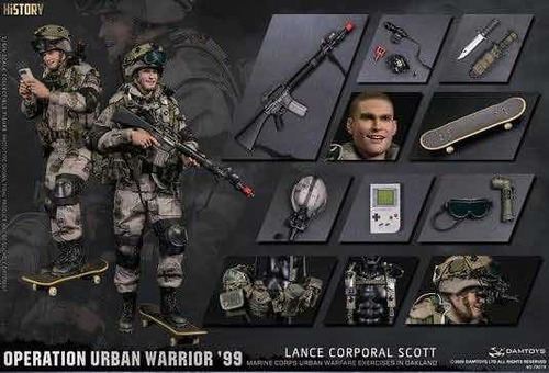 Lance Corporal Scott 1/6 Urban Warrior 99 Hot Damttoys