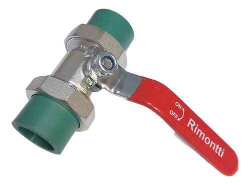 Llave De Paso Termofusion Metalica Palanca 63mm - Rimontti