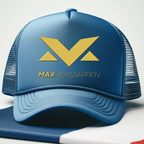 Gorra Trucker Max Verstappen Gold