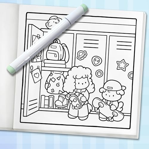 Cozy Eras: Lindo Libro Para Colorear Para Adultos Y Adolesce