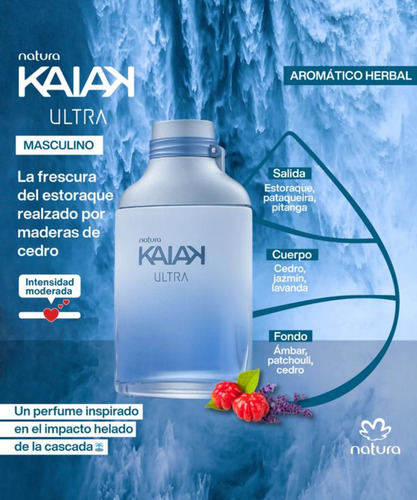 Natura Perfume Kaiak Ultra Eau De Toilette Masculino 100ml