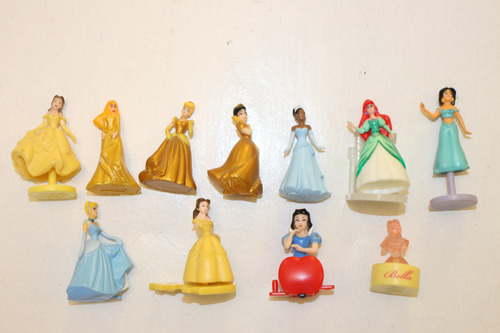 2009 Lote 11 Princesas Disney Grezon Bella Ariel Jasmine (Usado)