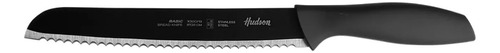 Cuchillo Linea Basic Pan 8 Inox Antiadherente Negro Hudson