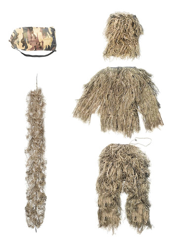 Conjunto De Uniforme De Traje Ghillie Para Niños, Traje De