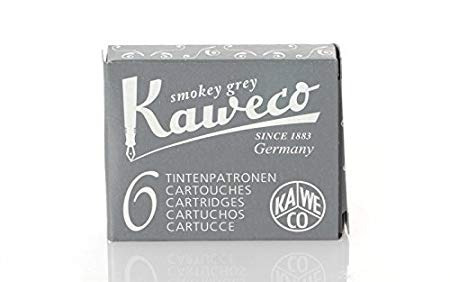 Kaweco Pluma Cartuchos De Tinta Resumen, Smokey Grey (gris),