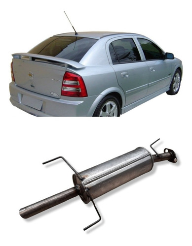 Silenciador Trasero Chevrolet Astra Sin Baul (99-11)