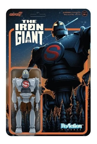 The Iron Giant Super (con Hogarth Hughes) Super7 Reaction