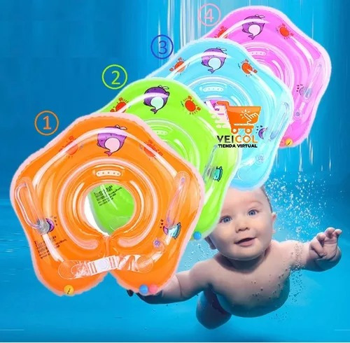 Flotador Para Bebé De Cuello 4 Colores Disponibles