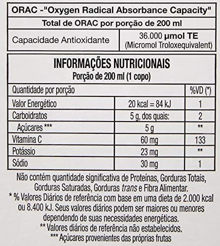 Imagem 2 de 2 de 6x Suco De Cranberry Zero Juxx 1 Litro