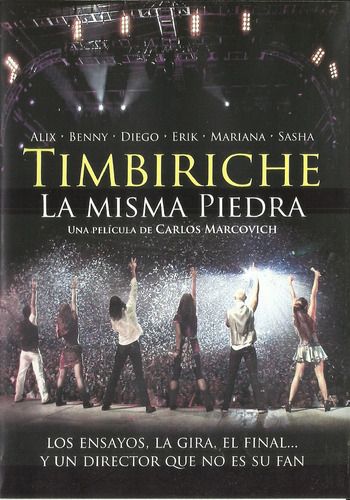 Timbiriche La Misma Piedra | Dvd Música Nuevo