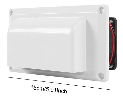 Potente Ventilador De Extracción Lateral Para Rv De 12 V,