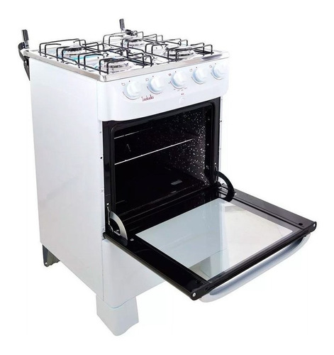 Cocina Tem Isabella Blanca 4 H Encendido Autolimpiante Pcm