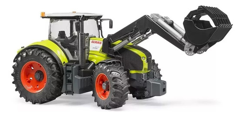 Tractor Claas Axion 950 Con Pala Bruder Escala 1:16 03013 Color Verde