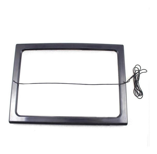 Lupa Rectangular Con 6 Luces Led Con Aumento De 3x