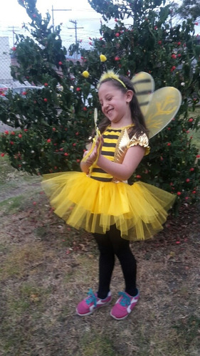 Disfraz Disfraces Niña Tutu Abejita Abeja