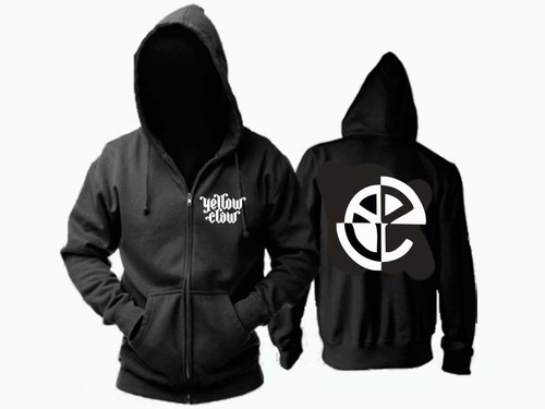 Campera Yellow Claw Never Dies Black Logo