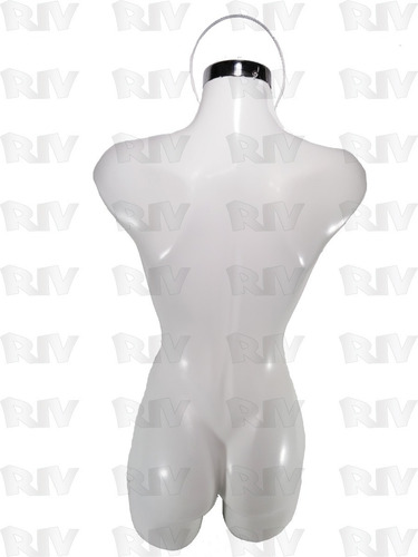 Imagen 2 de 7 de Maniqui,maniquie Para Dama,exhibidor De Blusas Color Blanco