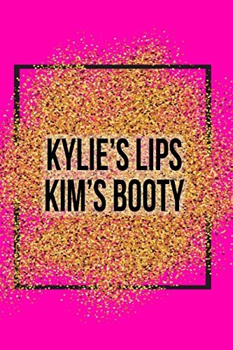 Kylies Lips, Kims Booty Black Kardashian Designer Notebook