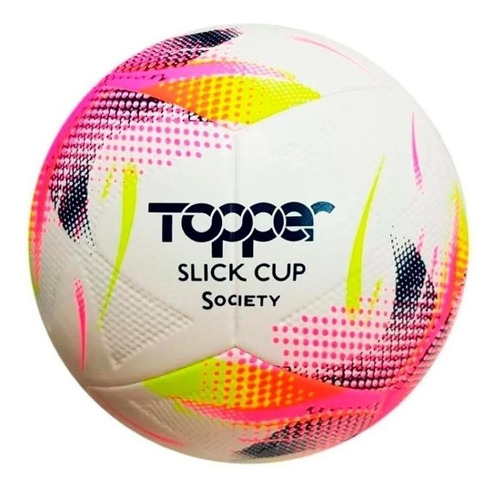 Bola Futebol Society Topper Slick Cup Oficial Tecnovision