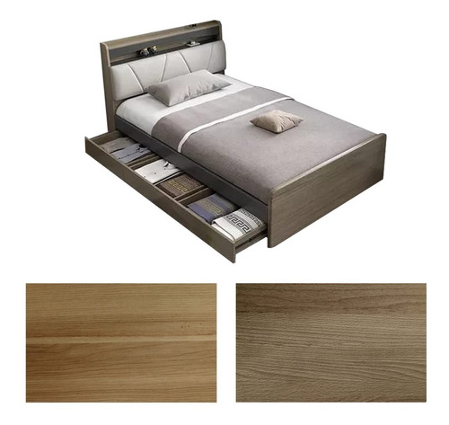 Imagen 4 de 6 de Cama Moderna Juvenil Md Inv-1009 - B1 Junior Class