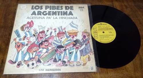 Los Pibes De La Argentina Aceituna Pa La Hinchada Disco Lp