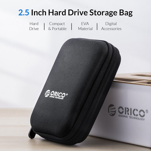 Imagen 6 de 10 de Funda De Disco Duro Orico 2.5 Portátil Para Protección