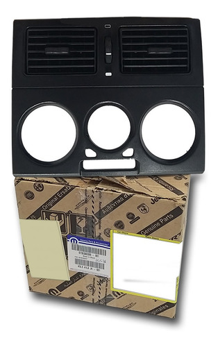 Moldura Saida Ar Preto C/ac Fiat Palio Weekend Hlx 2005