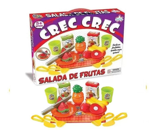 Crec Crec Salada De Frutas Comidinha Faz De Conta Big Star